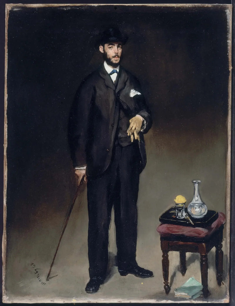 Théodore Duretin muotokuva - Édouard Manet