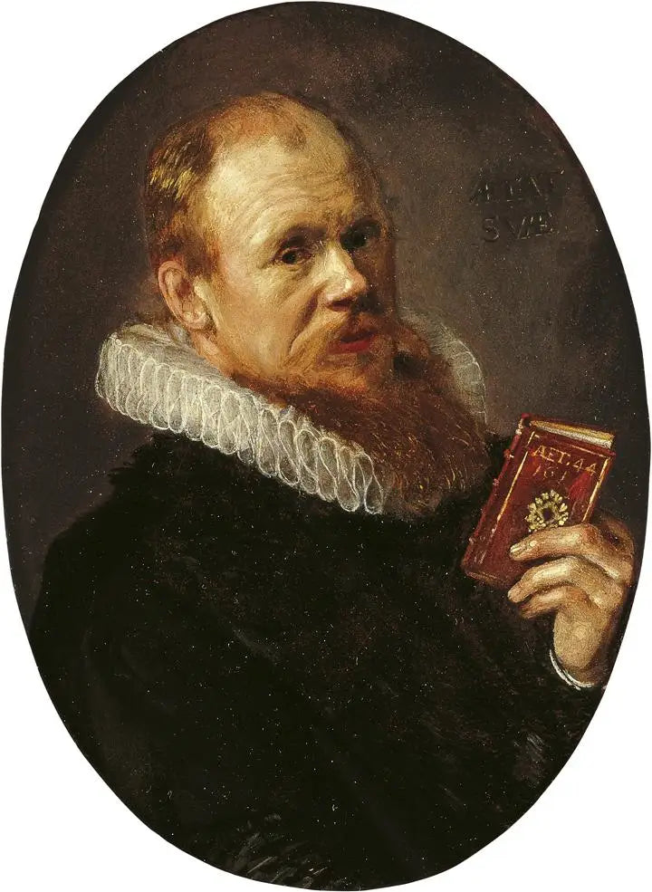 Théodore Schreveliusin (1572-1653) muotokuva - Frans Hals