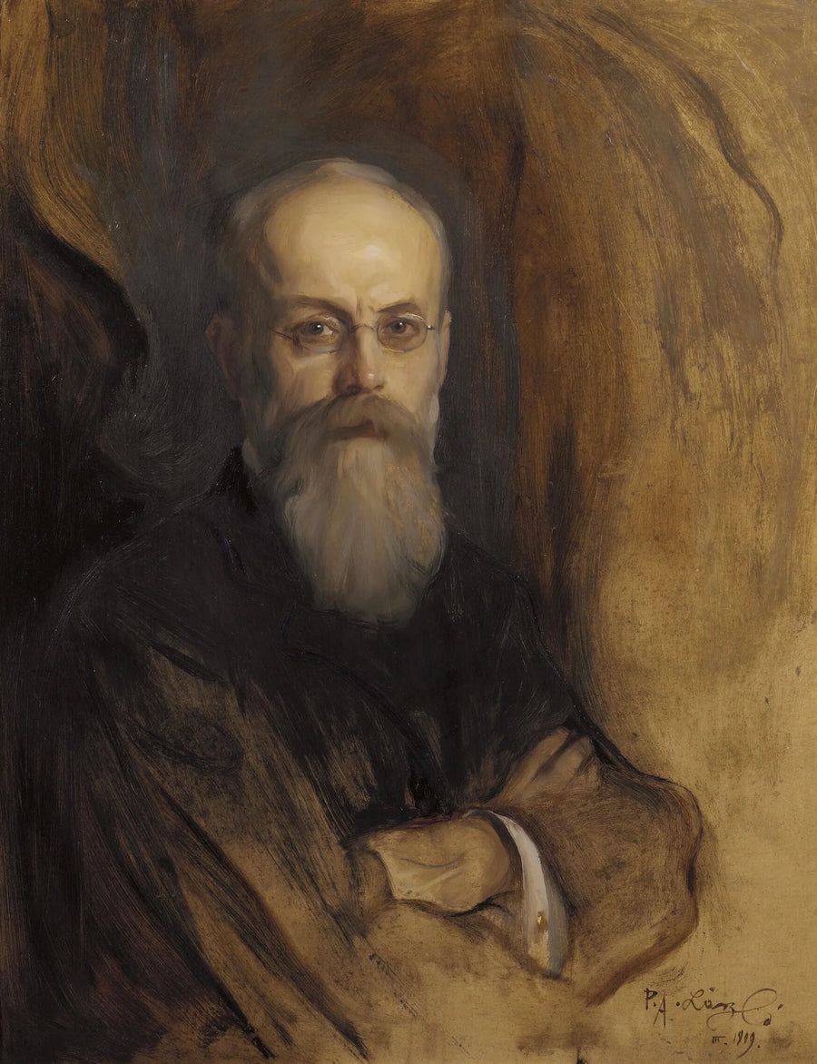 Theodorus Helenus Franciscus van Riemsdijkin (1848-1923) muotokuva - Philip de La��szlo��