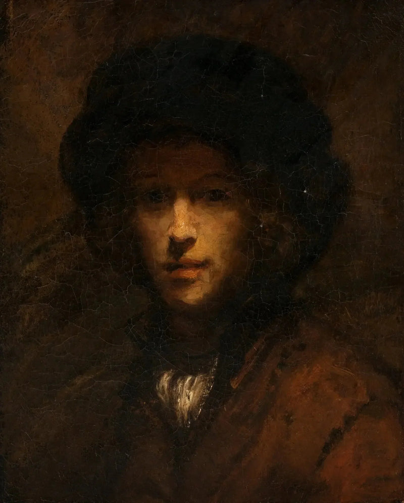 Tituksen muotokuva (maalauksen päällemaalauksen poisto vuosina 1908-1935) - Rembrandt
