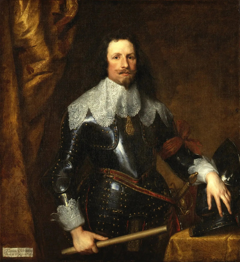 Tomaso di Savoia-Carignano - Antoine van Dyck - Muotokuva