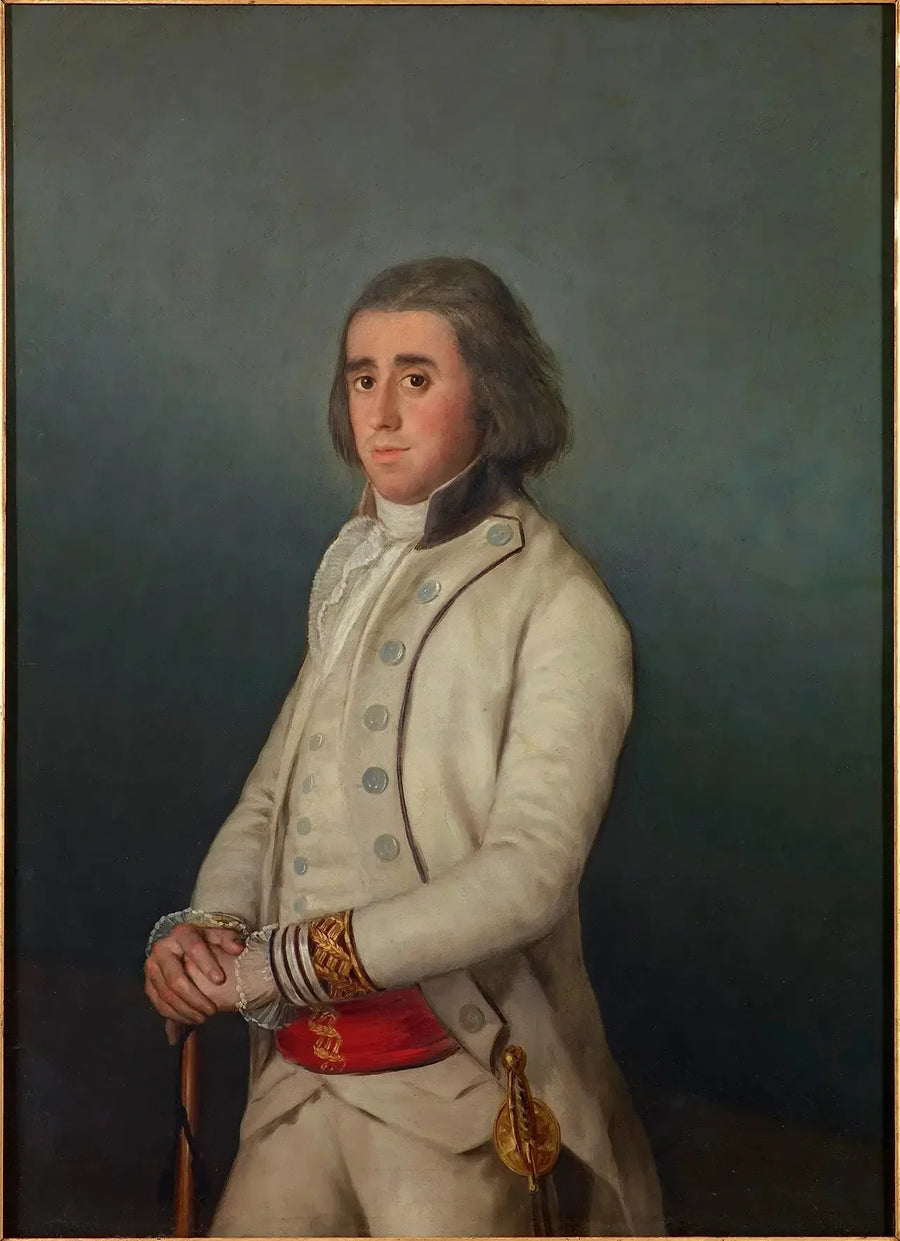 Valentín Bellvís de Moncada y Pizarro - Francisco de Goya muotokuva