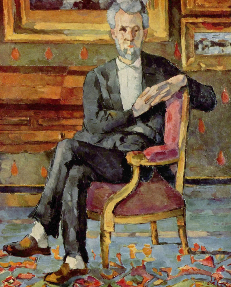 Istuva Victor Chocquet - Paul Cézanne