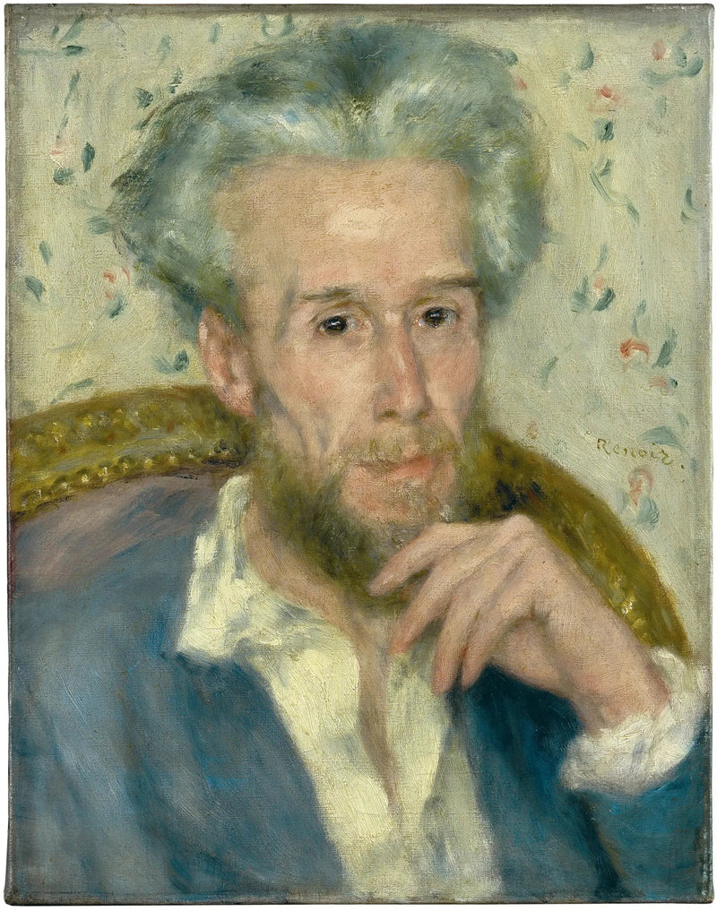 Victor Chocquetin muotokuva - Pierre-Auguste Renoir