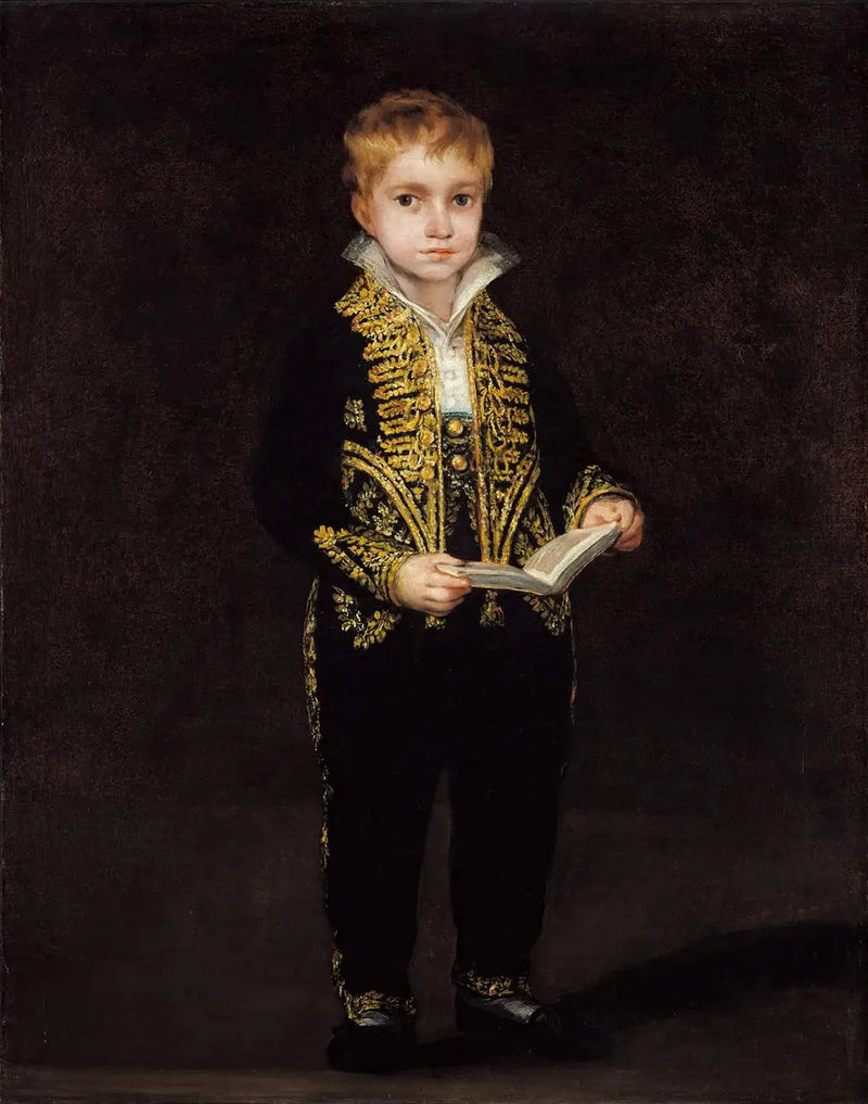 Victor Guye muotokuva - Francisco de Goya