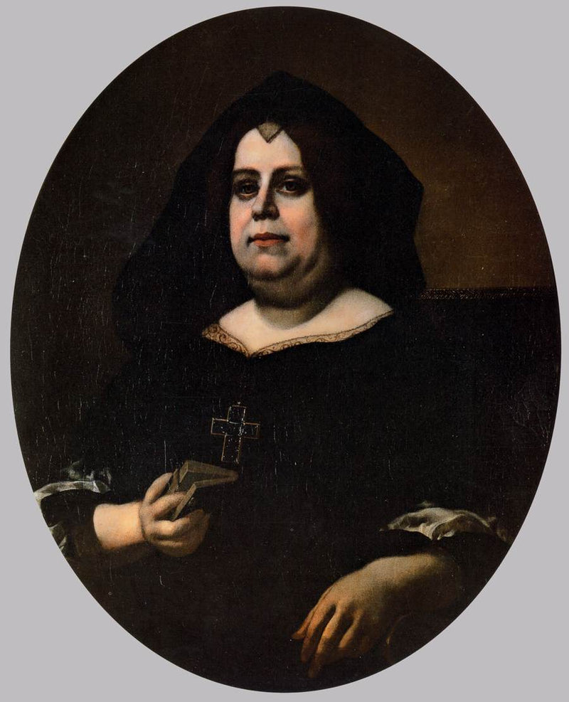 Vittoria della Roveren muotokuva - Carlo Dolci