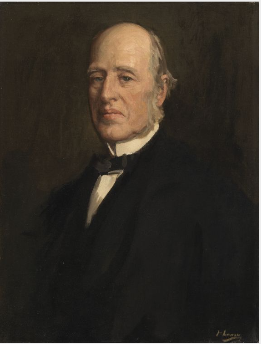 Muotokuva W.E.H. Leckystä (1838-1903), historioitsijasta - John Lavery