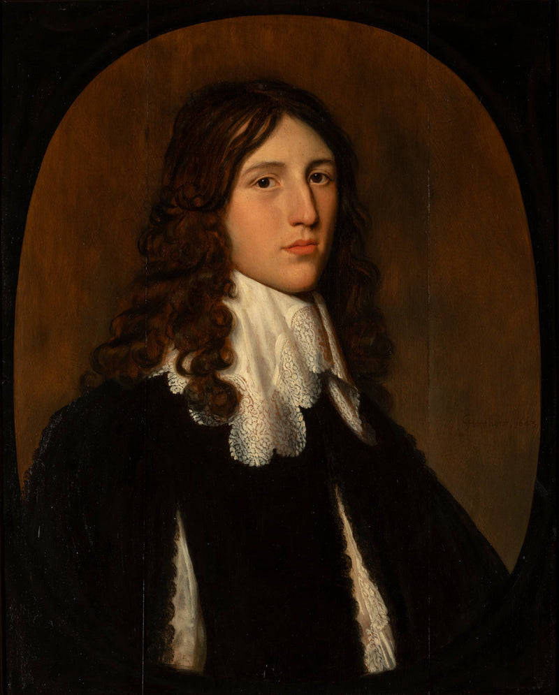 Willem van Beverenin (1624-1672) muotokuva - Gerrit van Honthorst
