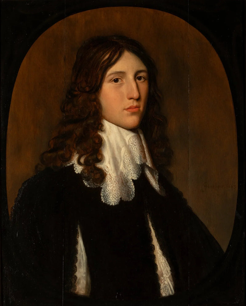 Willem van Beverenin (1624-1672) muotokuva - Gerrit van Honthorst