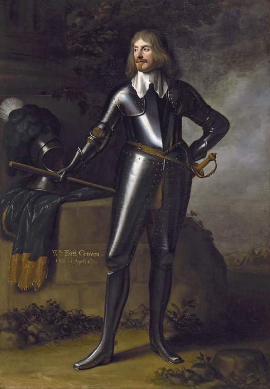 Williamin kreivi Cravenin muotokuva - Gerrit van Honthorst