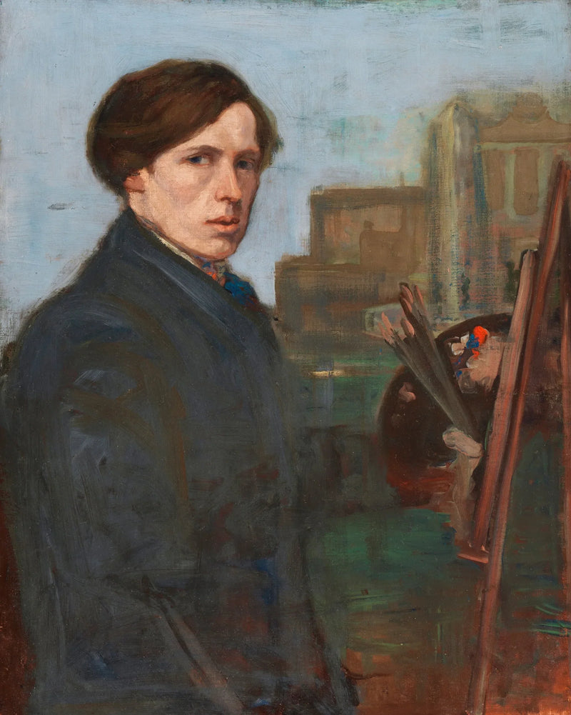 William Orpenin (1878-1931) muotokuva, taiteilija - Charles Conder