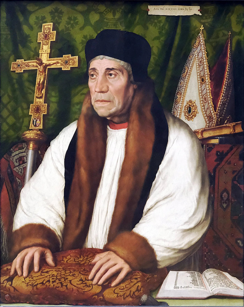 William Warhamin muotokuva - Hans Holbein nuorempi