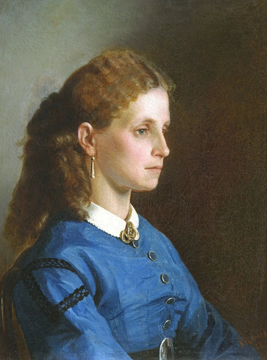 Yanitskayan muotokuva - Ilya Repin