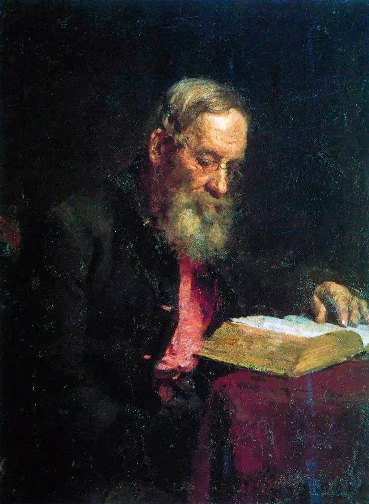 Yefim Vasilyevich Repinin, taiteilijan isä - Ilya Repinin muotokuva