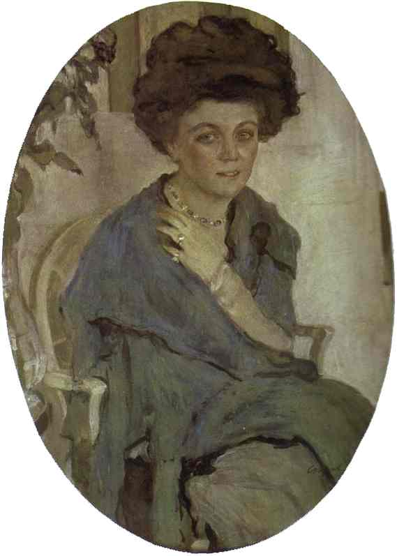 Jelena Olivin muotokuva - Valentin Serov