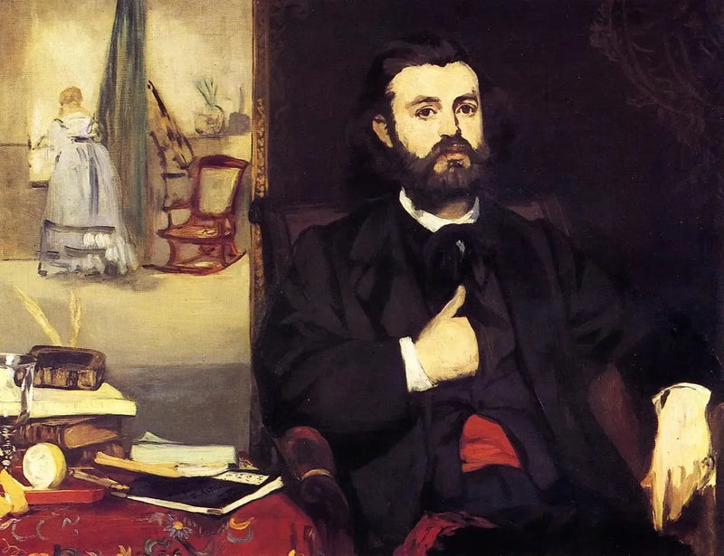 Zacharie Astrucin muotokuva - Édouard Manet