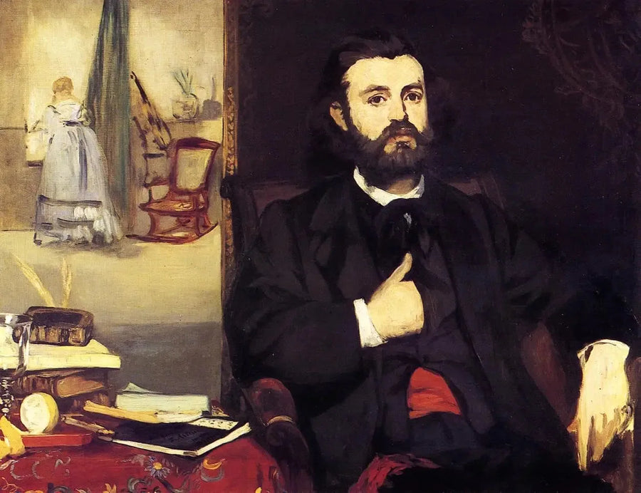 Zacharie Astrucin muotokuva - Édouard Manet
