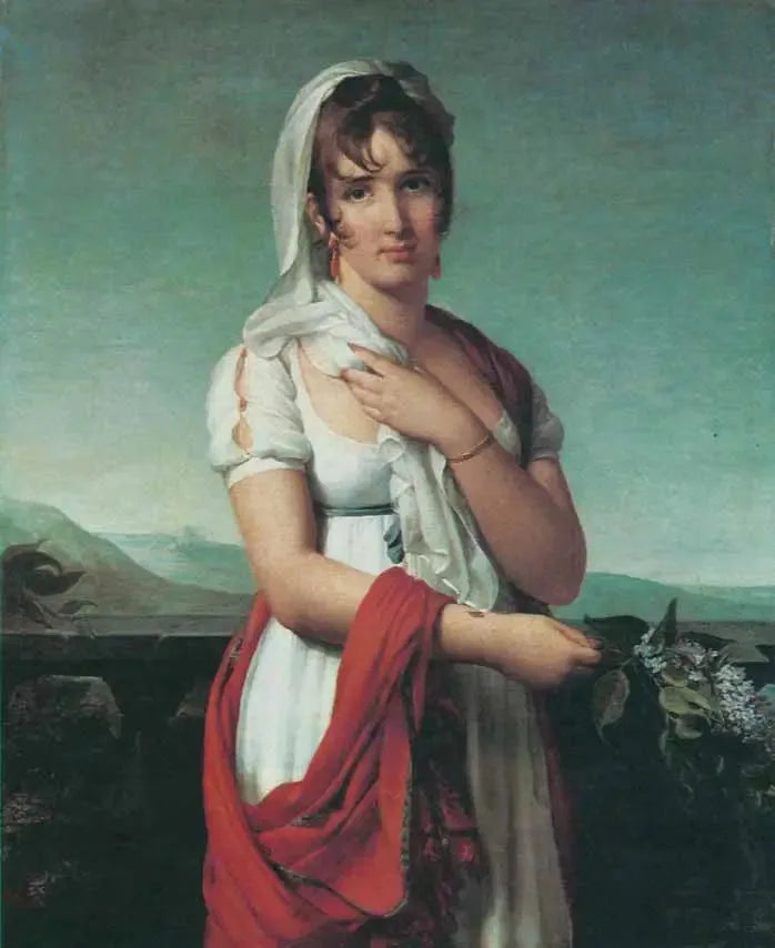 Zoé-Victoire du Cayla, syntynyt Talon - Marie-Guillemine Benoist -muotokuva