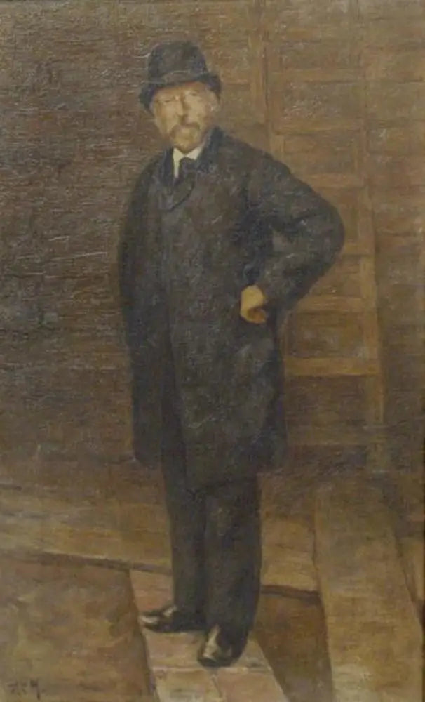 Egbert Kuipersin muotokuva (1828-1892) - Piet Mondrian