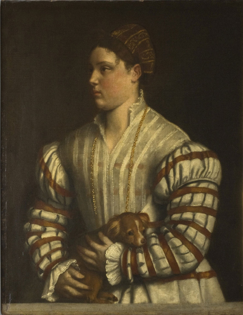 Eleonora Averoldin muotokuva - Alessandro Bonvicino