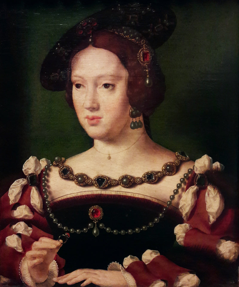 Eléonore d'Autriche - Muotokuva (1498-1558) - Joos van Cleve