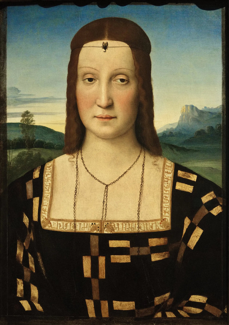 Elisabetta Gonzagan muotokuva - Raphaël Sanzio