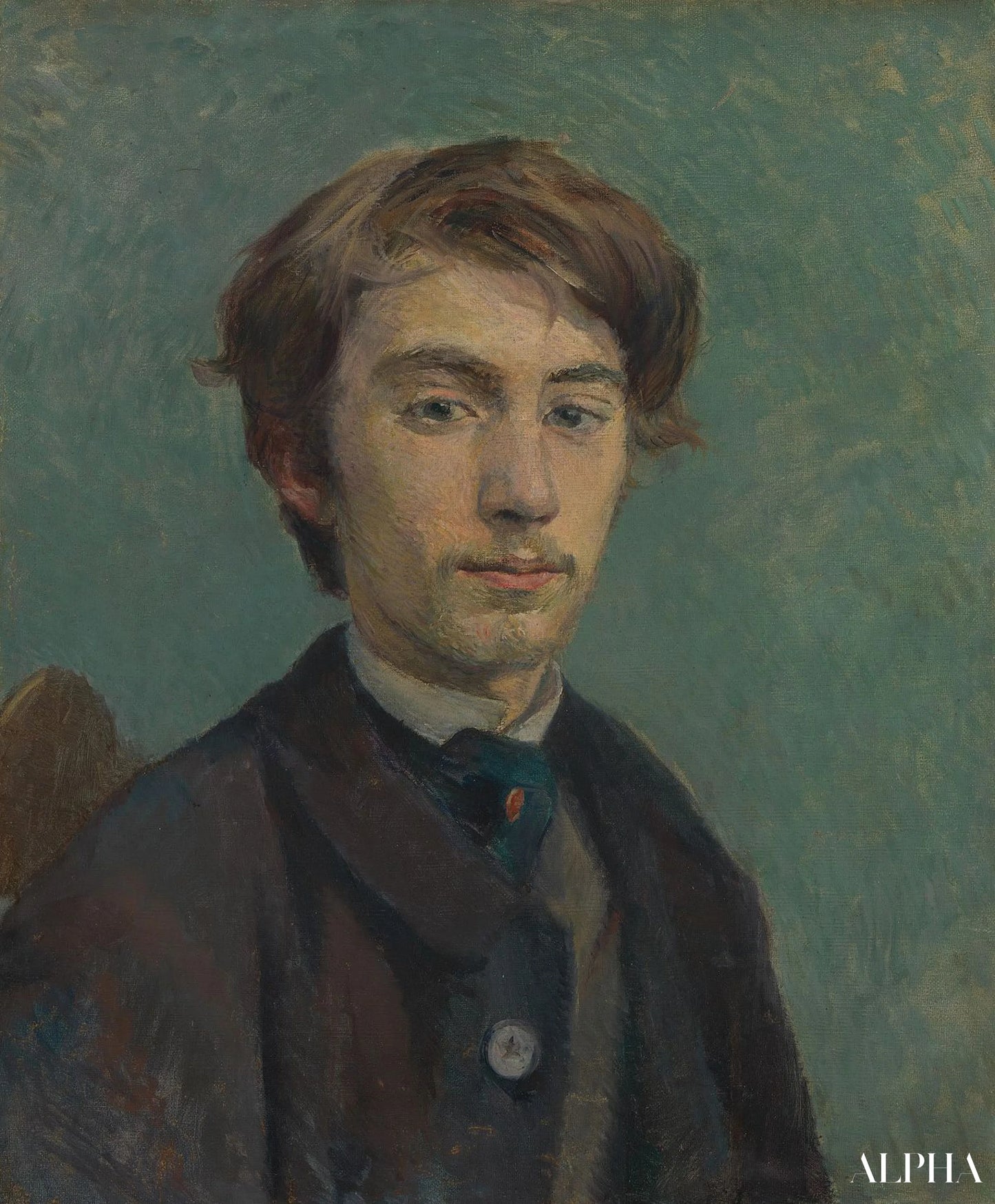 Émile Bernardin muotokuva - Toulouse Lautrec - Korkealaatuiset taulujen ja maalauksien reproduktiot