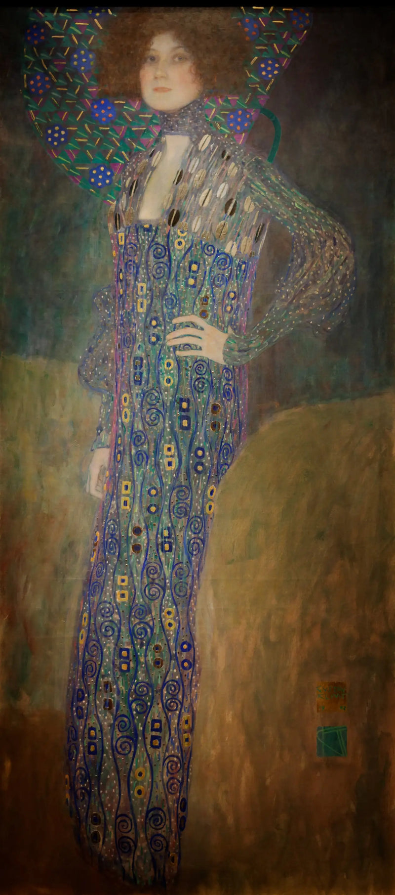 Emilie Flöge - Gustav Klimt muotokuva