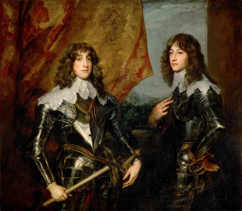 Palatsin prinssien muotokuva - Antoine van Dyck