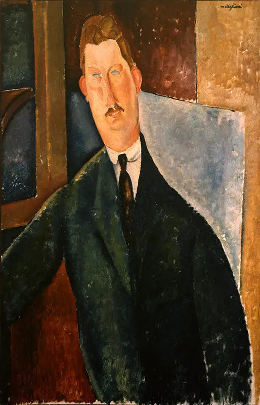 Miehen muotokuva - Amedeo Modigliani