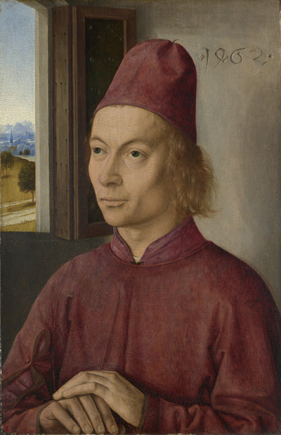 Portrait d’homme (Jan van Winckele ?) - Dirk Bouts - Alpha Reproduction
