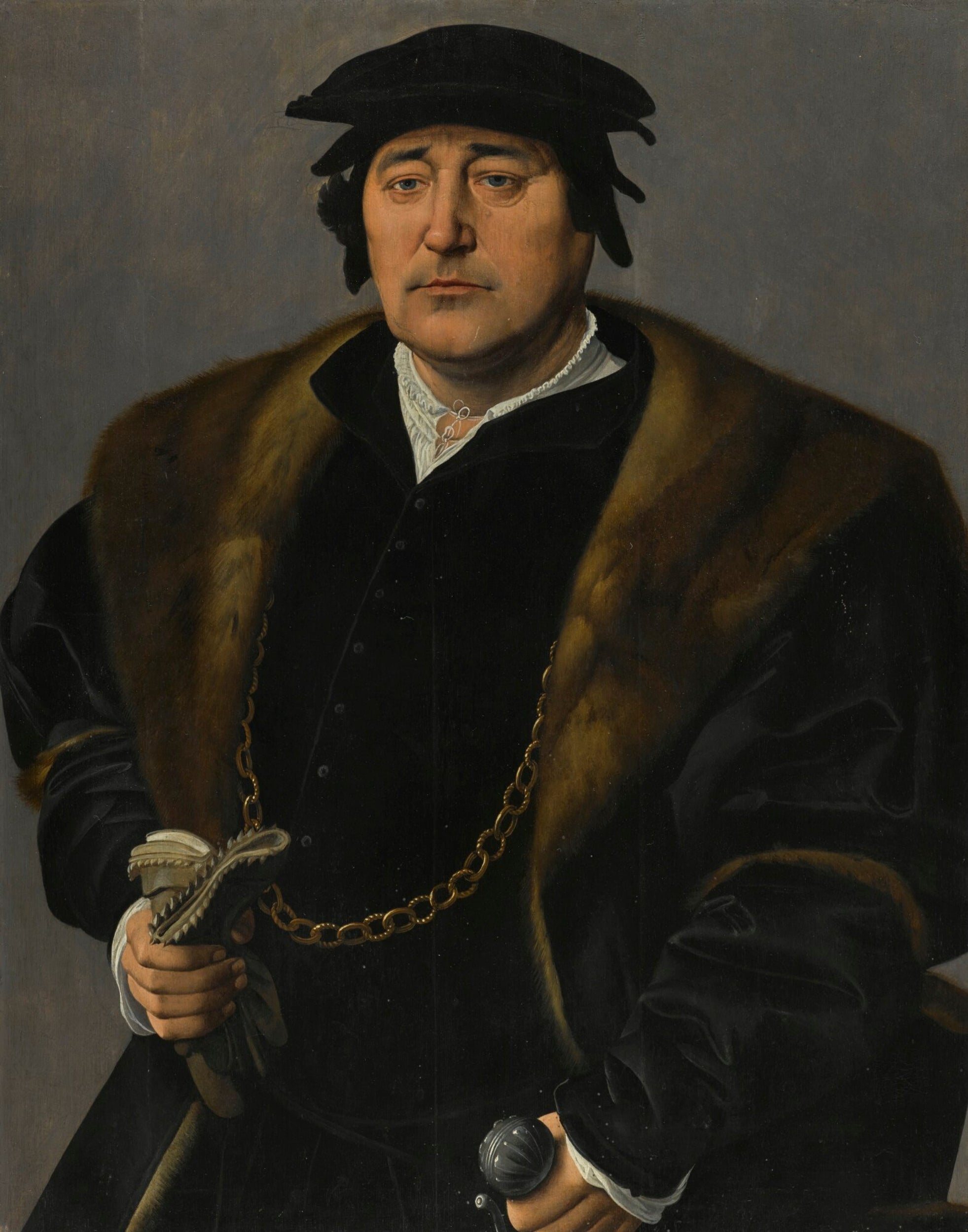 Portrait d’homme - Joos van Cleve - Alpha Reproduction