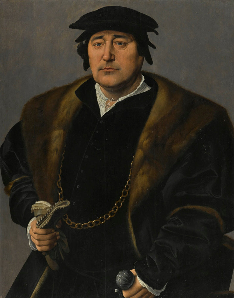 Miehen muotokuva - Joos van Cleve
