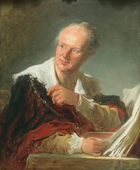 Denis Diderot'n muotokuva - Jean-Honoré Fragonard