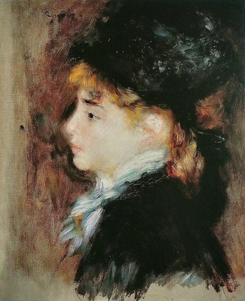 Margot-niminen muotokuva - Pierre-Auguste Renoir