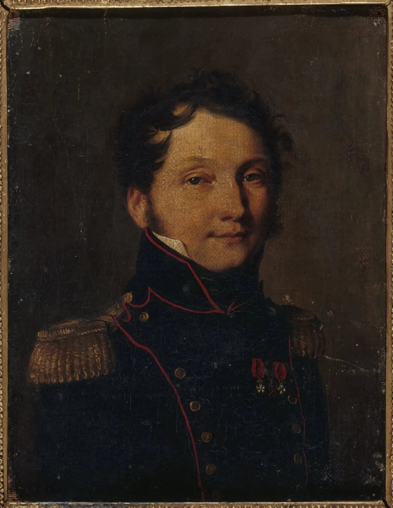 Muotokuva kapteeni Jules Raulinista - Louis-Léopold Boilly