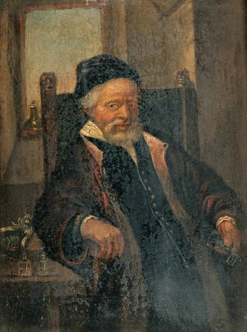 Jan Lutma tai Molinsin perheen jäsen - Rembrandt