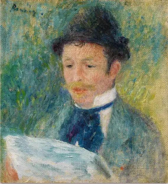 Portrait du baron Barbier - Pierre-Auguste Renoir image 1 reproduction d’œuvre d’art à l’huile