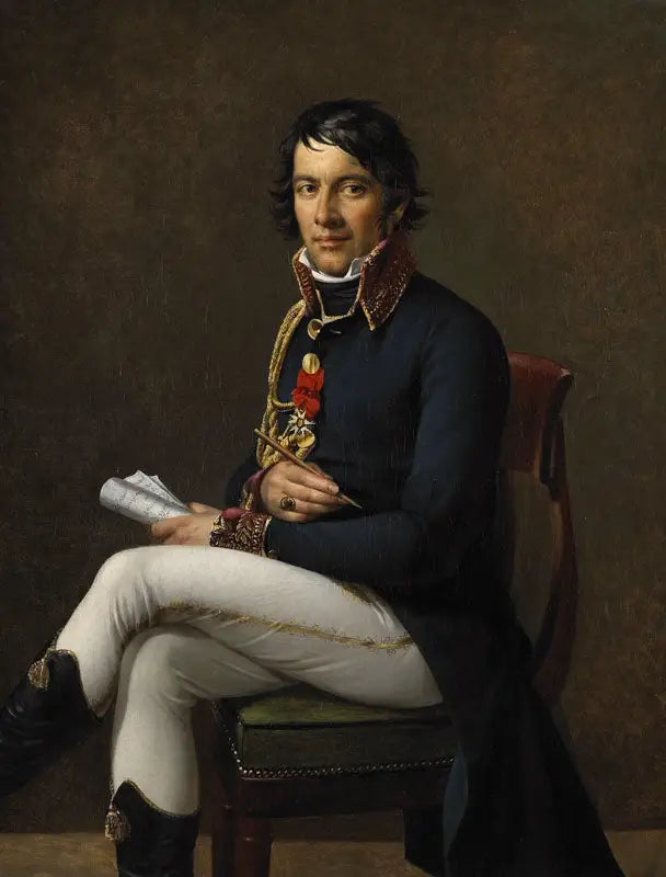 Baron Larreyn muotokuva - Marie-Guillemine Benoist