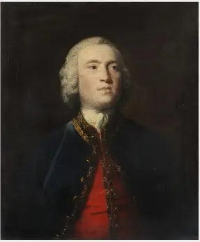 Kapteeni George Edgcumbeen muotokuva, tuleva Mount-Edgcumbe'n ensimmäinen kreivi (1720-1795) - Joshua Reynolds