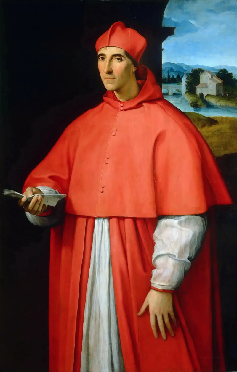 Kardinaali Alessandro Farnésen muotokuva - Raphael Sanzio