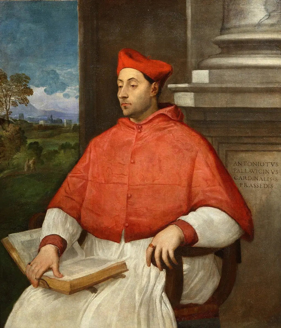 Kardinaali Antonio Pallavicinin muotokuva - Titian