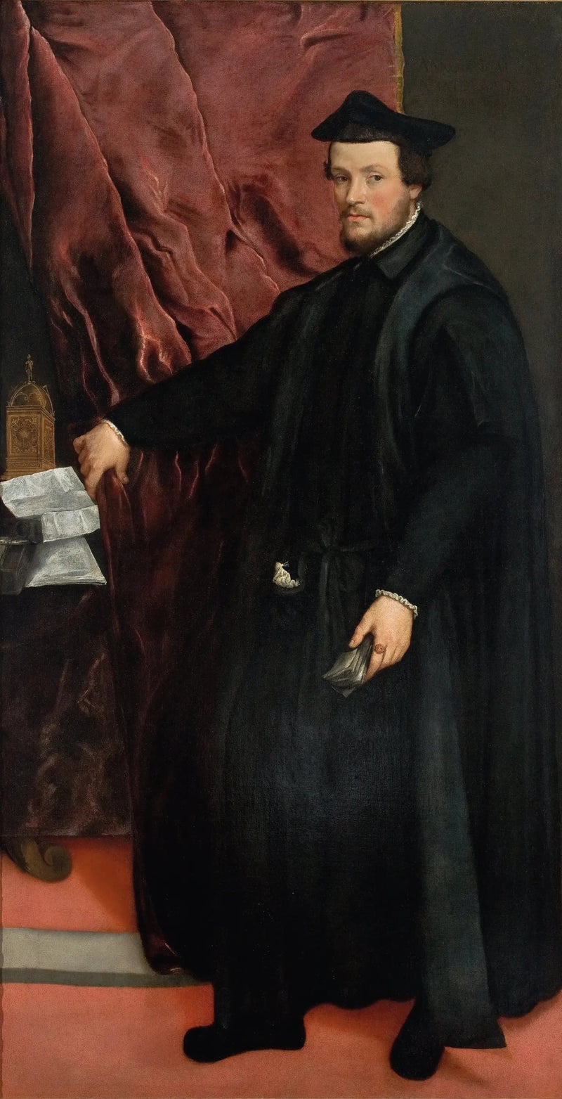 Kardinaali Cristoforo Madruzzon muotokuva - Titian