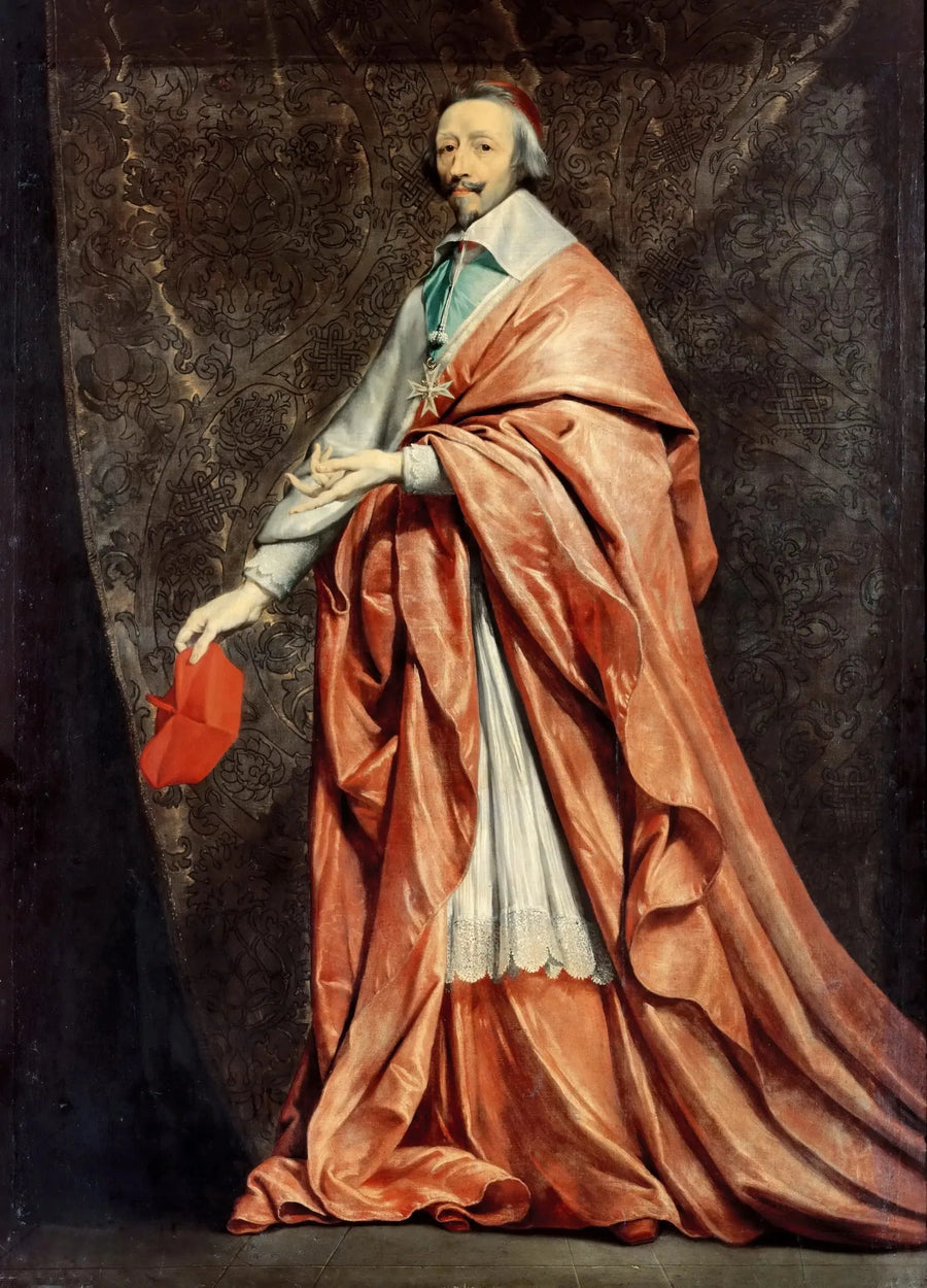 Richelieun kardinaalin muotokuva - Philippe de Champaigne