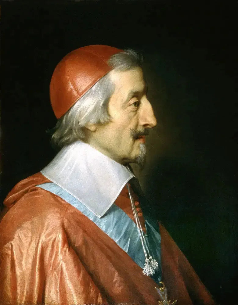 Richelieun kardinaalin muotokuva - Philippe de Champaigne