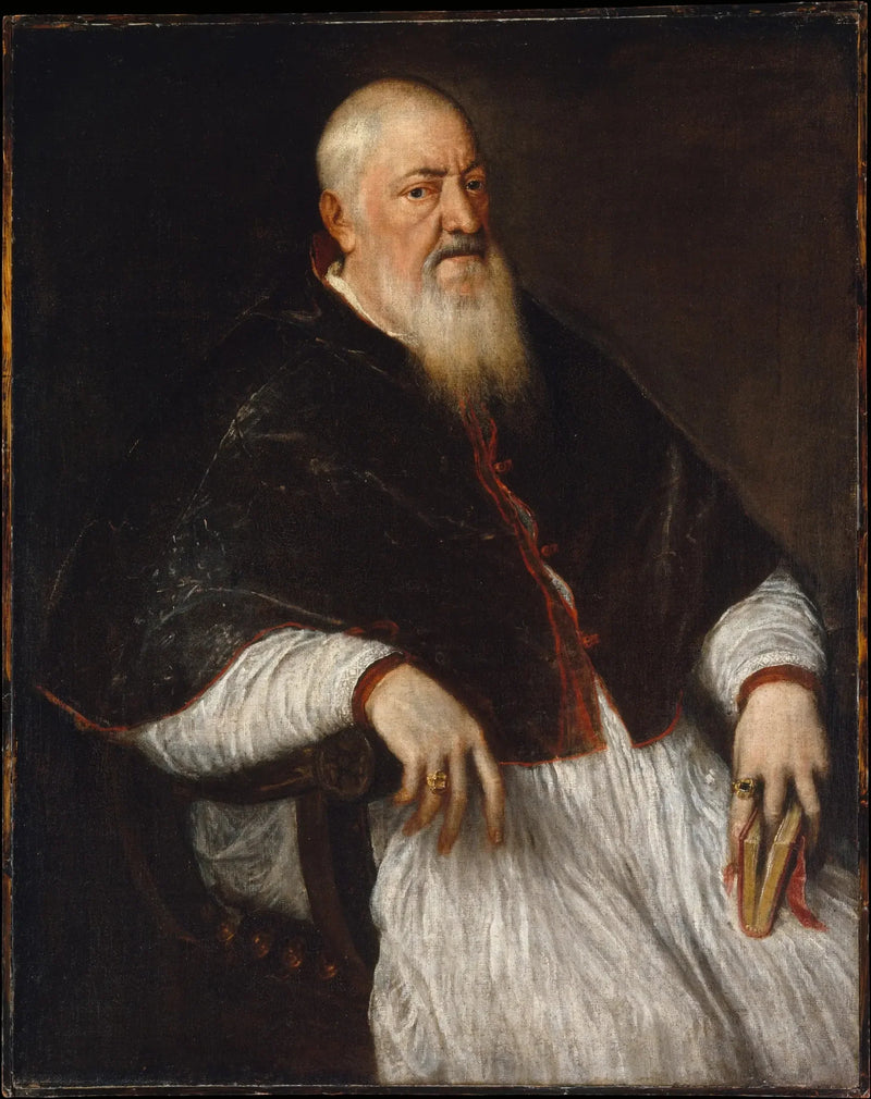 Kardinaali Filippo Archinton muotokuva - Titian