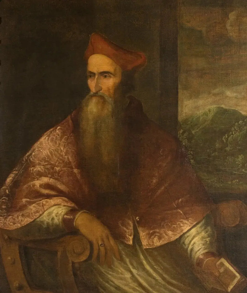 Kardinaali Pietro Bembon muotokuva - Tiziano