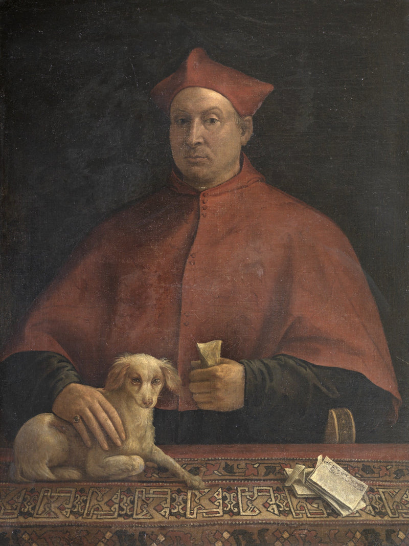 Cardinaali Pompeo Colonnan muotokuva - Sebastiano del Piombo