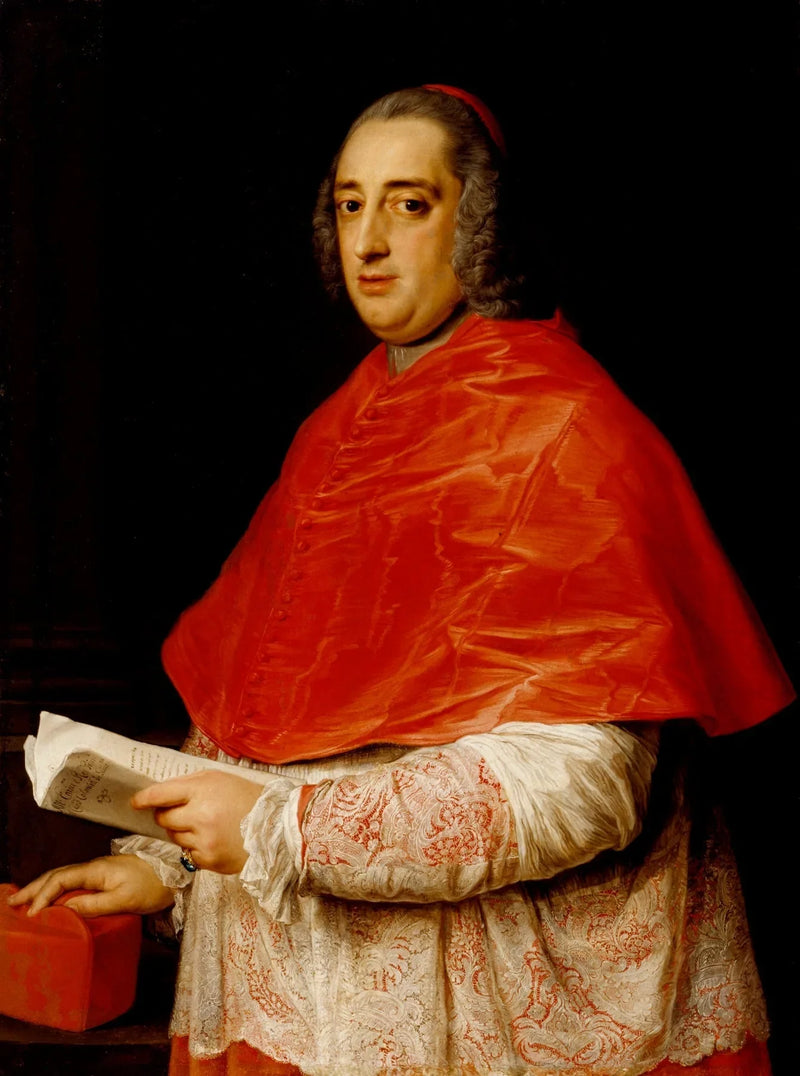Kardinaali Prospero Colonna di Sciarran muotokuva - Pompeo Batoni