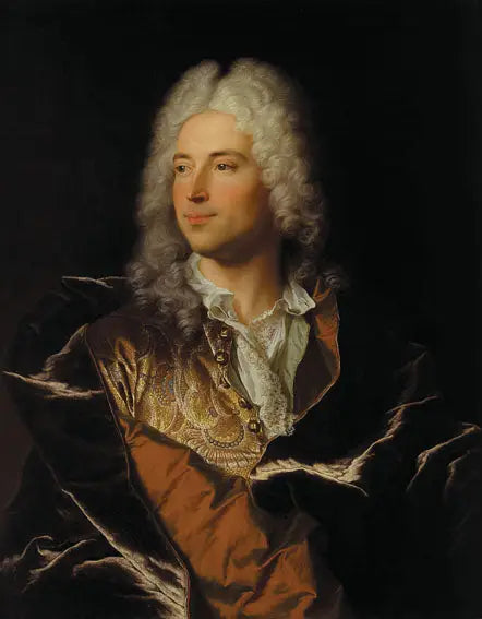 Lucas Schaub von Basel ritarin muotokuva - Hyacinthe Rigaud